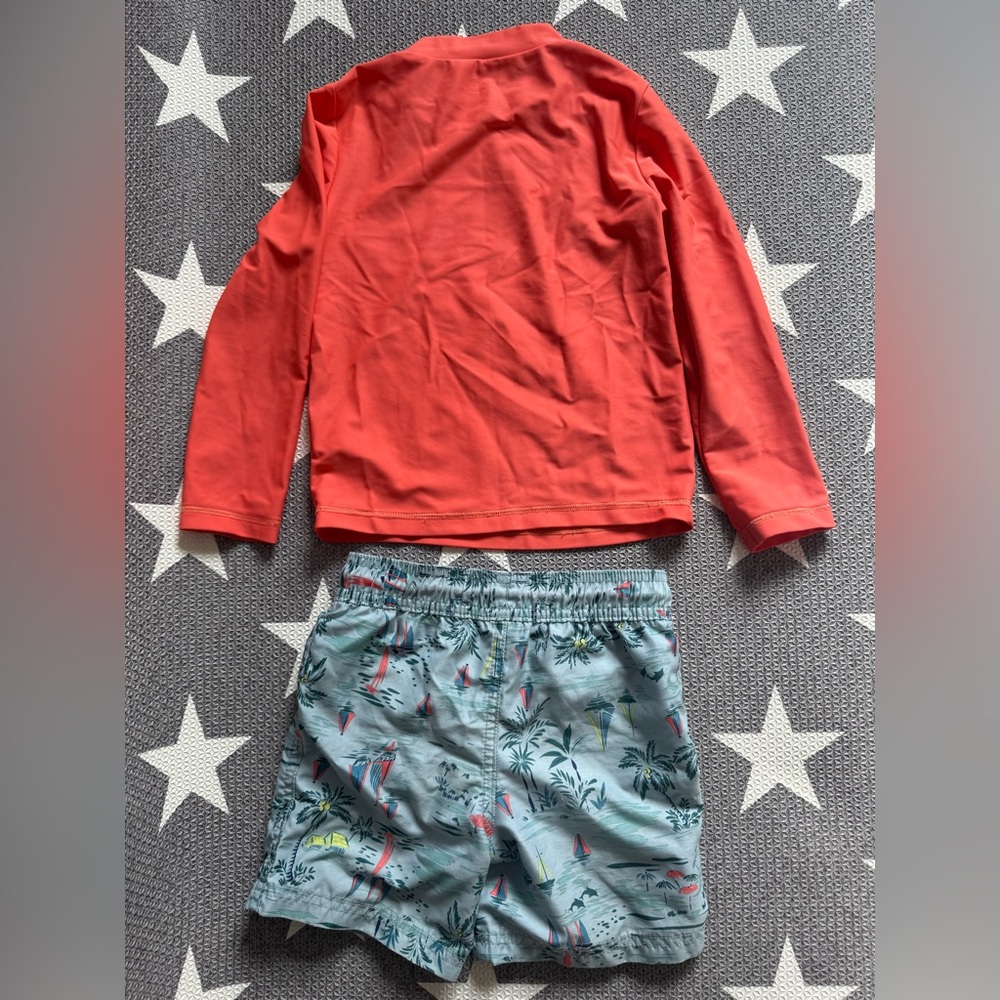 Carter's Rashguard and Swim Trunks - Picture 3 of 3